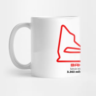 Bahrain Track Graphic Mug